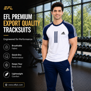 EFL Summer track suit (Blue-White) Men
