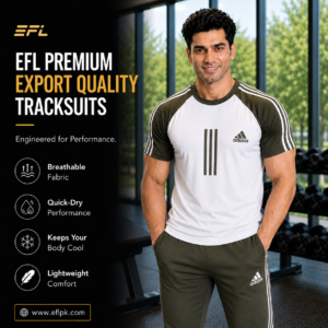 EFL Summer track suit (Commando-White) Men