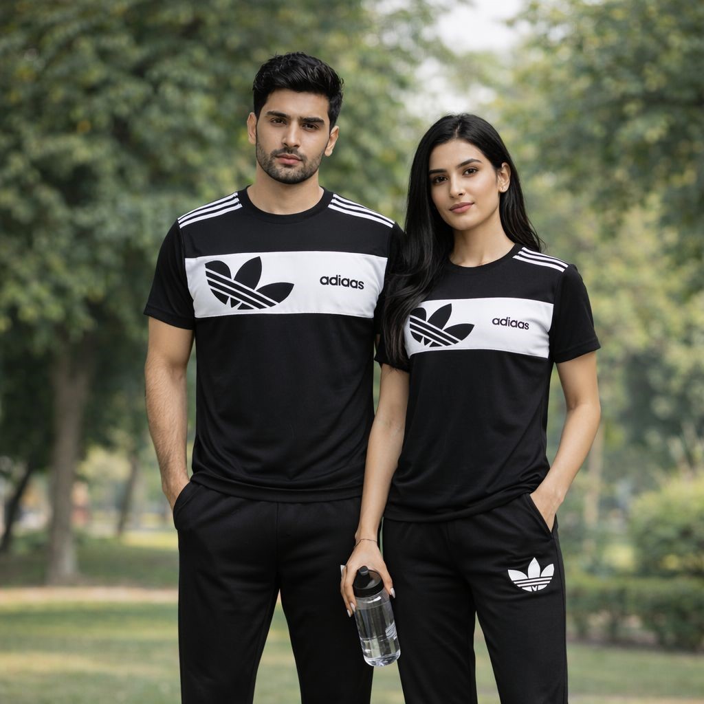 EFL Black Track Suit – New Adidas Flower Addition