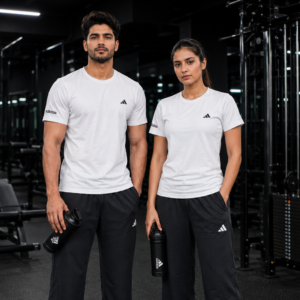 EFL Premium – Glacier white with black trouser (imported fabric)
