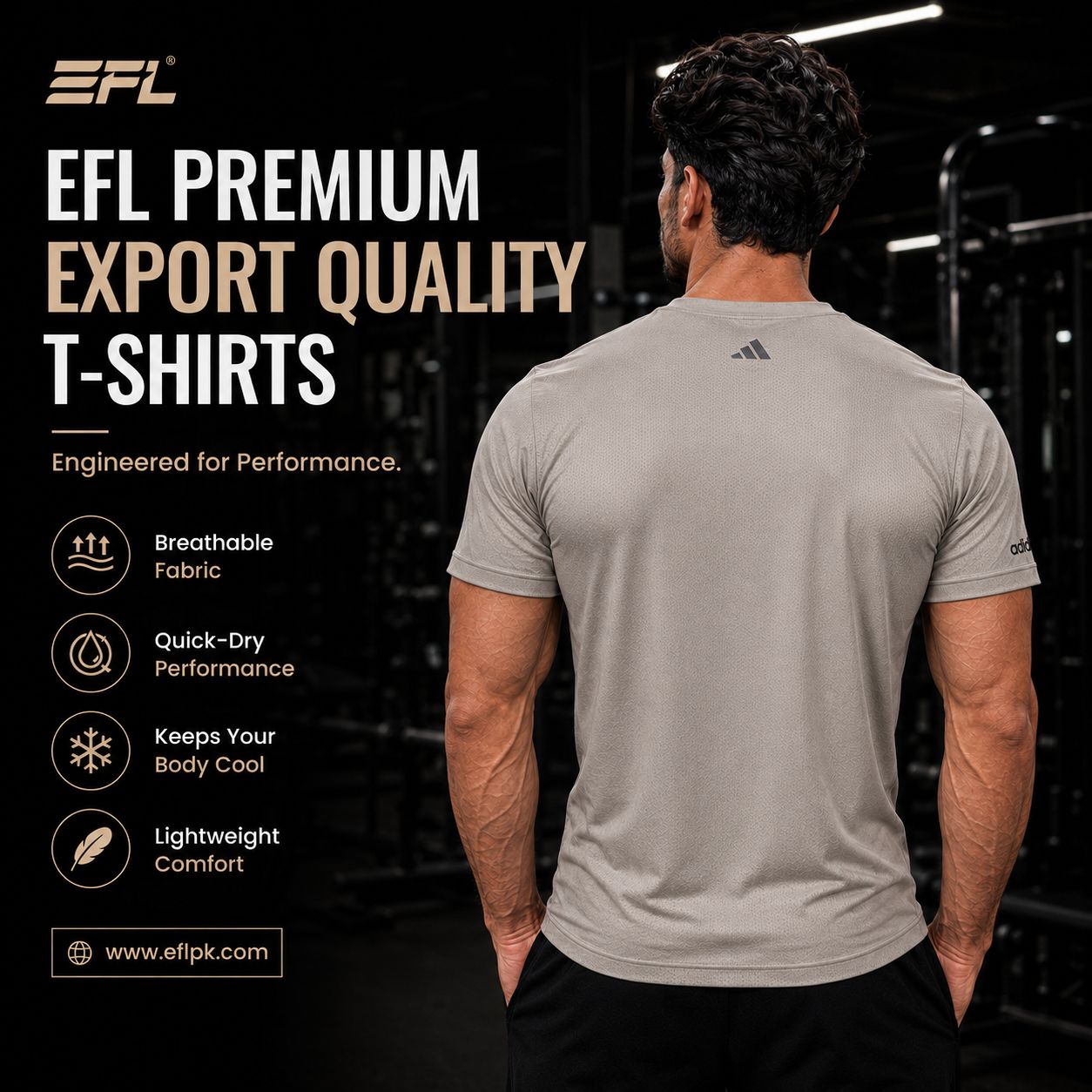 EFL Premium – Imported fabric Desert olive shirt - Image 4