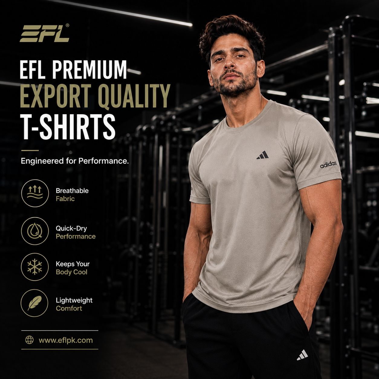 EFL Premium – Imported fabric Desert olive shirt - Image 5