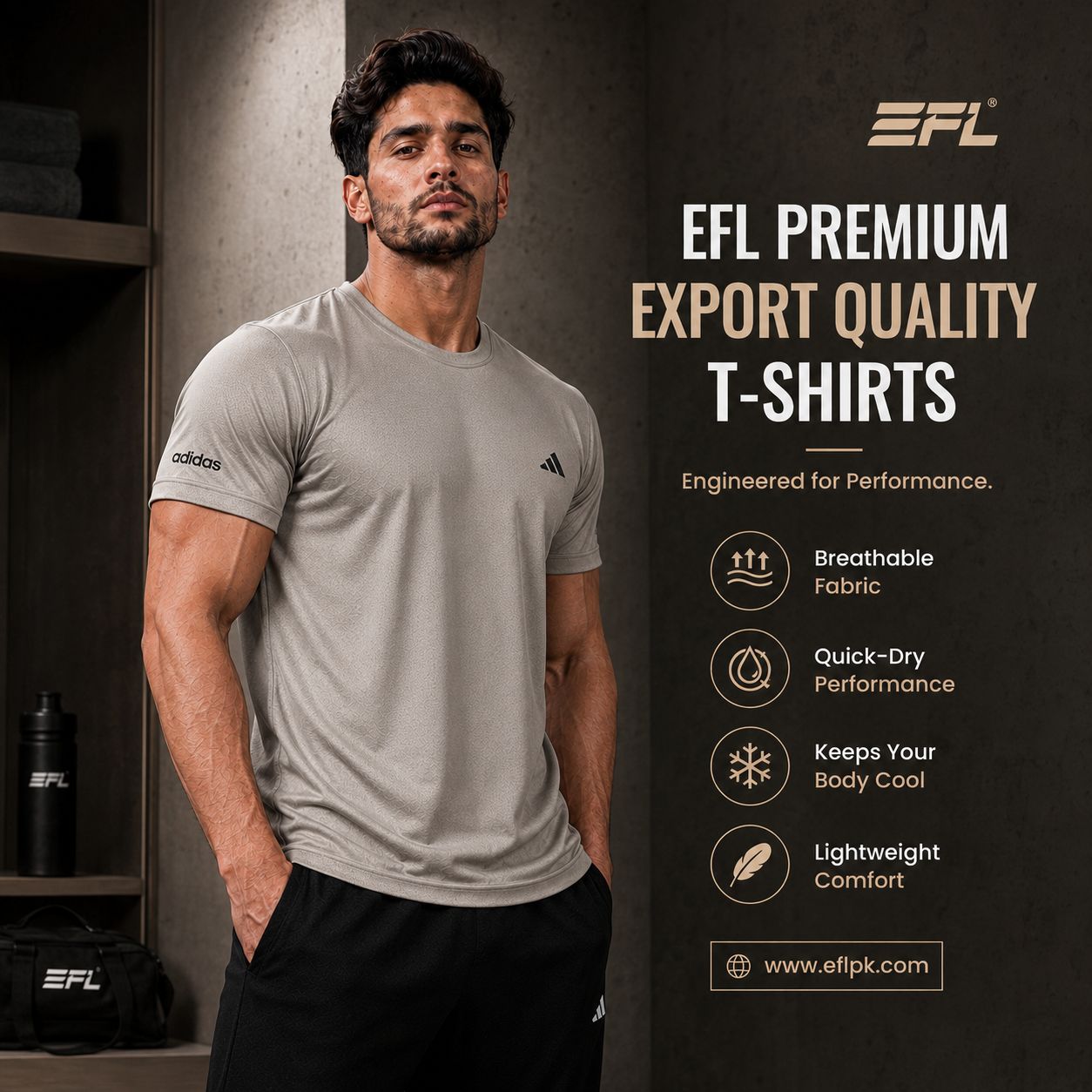 EFL Premium – Imported fabric Desert olive shirt - Image 6
