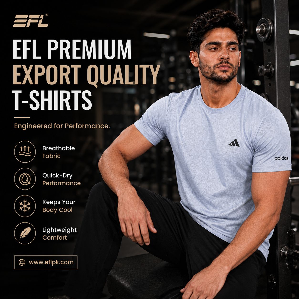 EFL Premium – Imported fabric Elite sky blue shirt